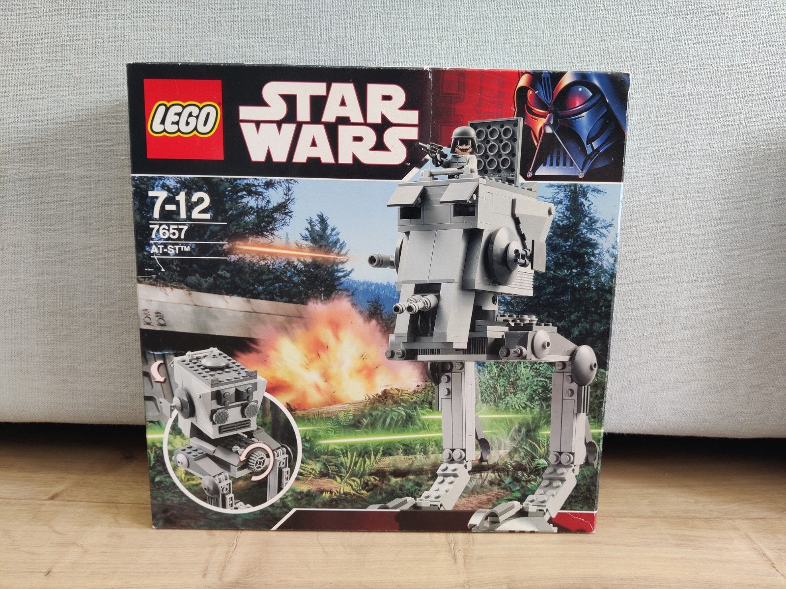 LEGO Star Wars 7657 AT-ST - Nieuw in doos, Inclusief doos, Star Wars, Lego, Nieuw