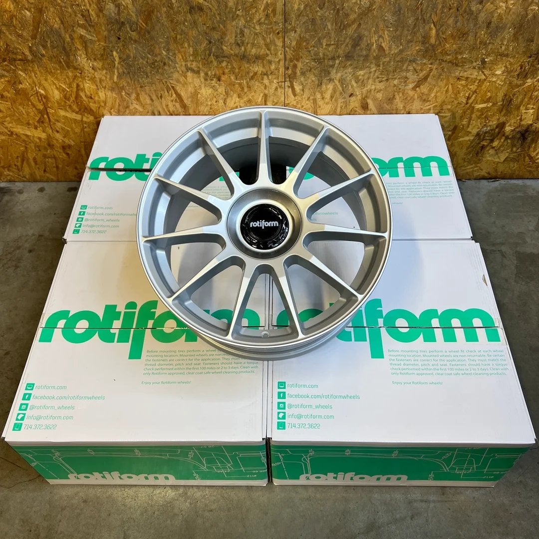 Nieuwe Rotiform DTM 5x112 19x8.5 ET45 Zilver zwart vw audi, Woudenberg, Nieuw, Ophalen of Verzenden, 235 mm