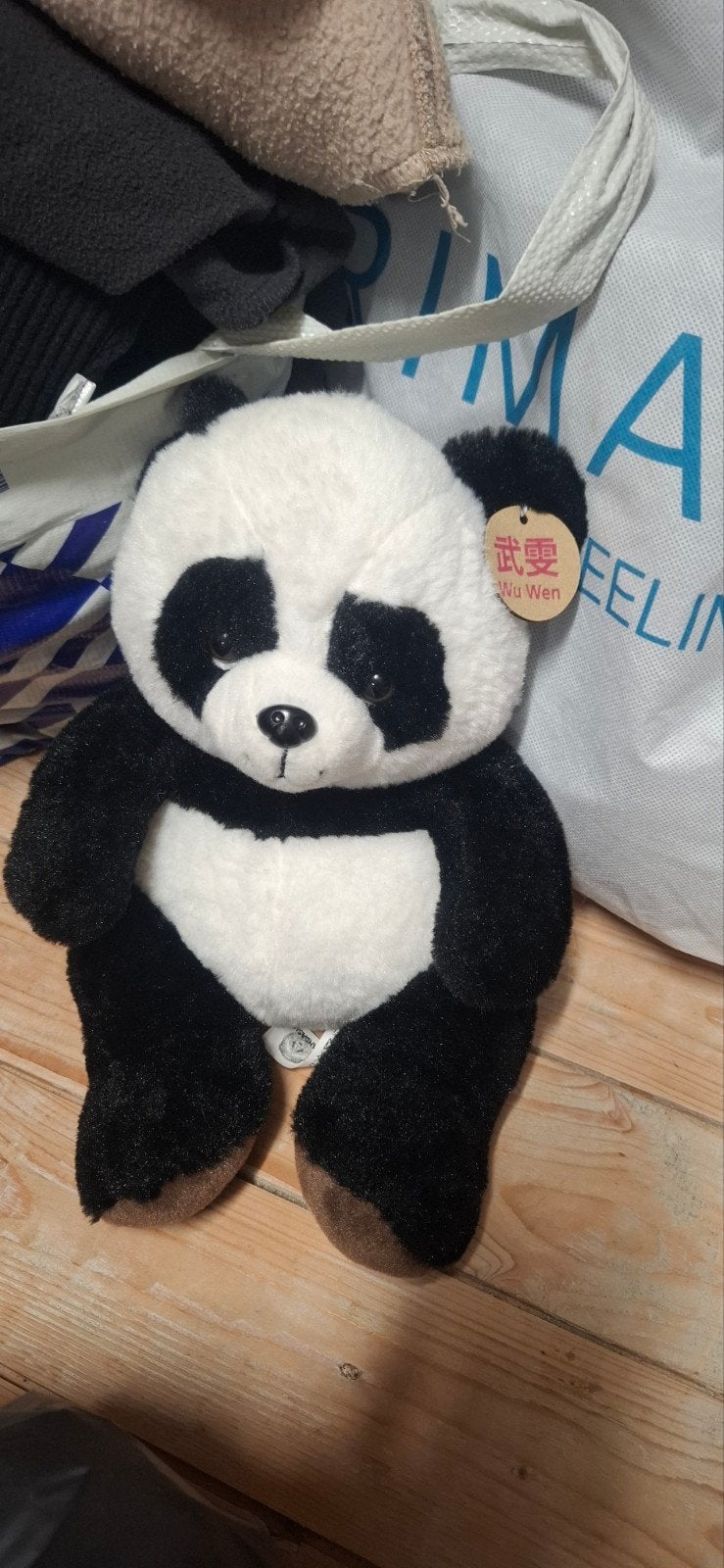 Panda Wu Wen knuffel uit Ouwehands Dierenpark, Kinderen en Baby's, Ophalen of Verzenden