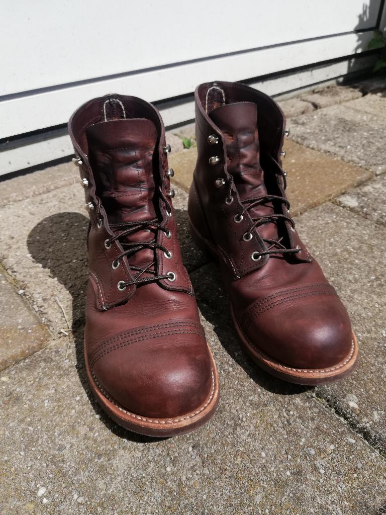 Red Wing 8111 Iron Ranger Amber Harness 10E (ca. 44-45), Red Wing, Bruin, Boots, Ophalen of Verzenden