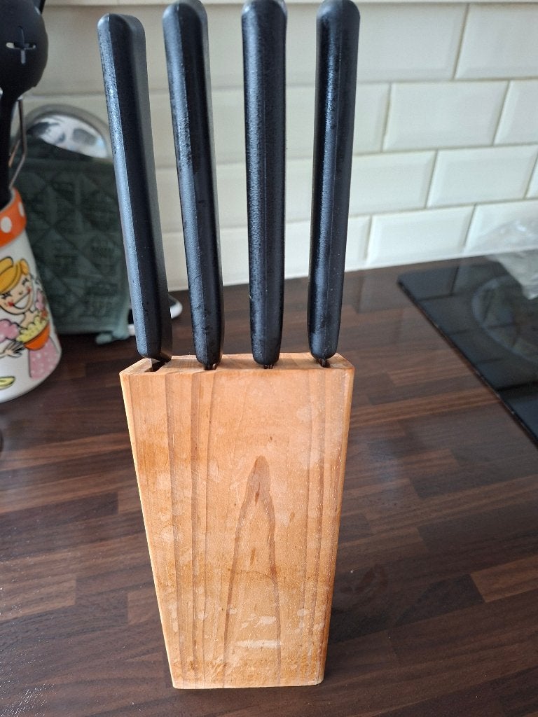 Messenblok + messen, Overige typen, Ophalen, Gebruikt, IKEA