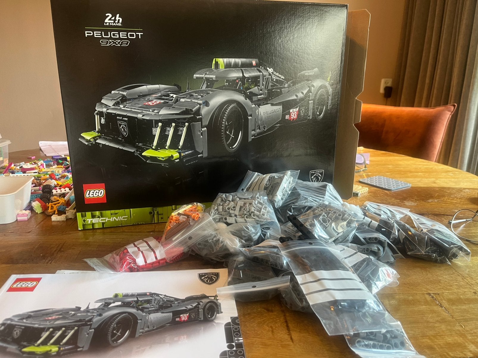 Technisch lego Peugeot 42156, Ophalen of Verzenden, Zo goed als nieuw