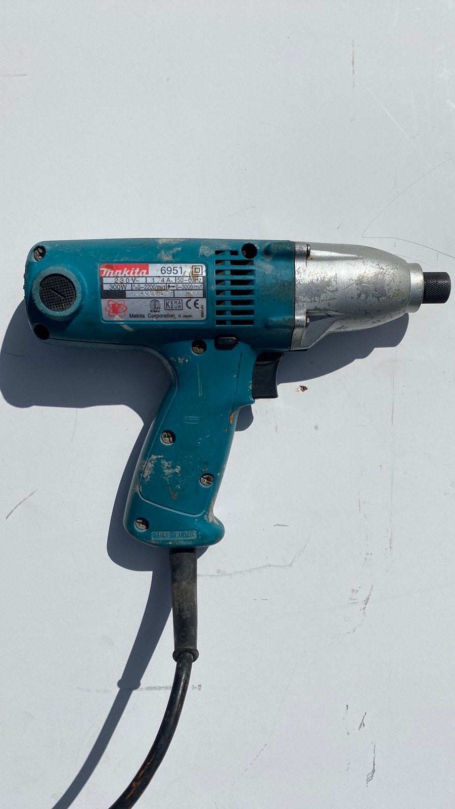 Makita slagschroefmachine, Ophalen of Verzenden, Zo goed als nieuw