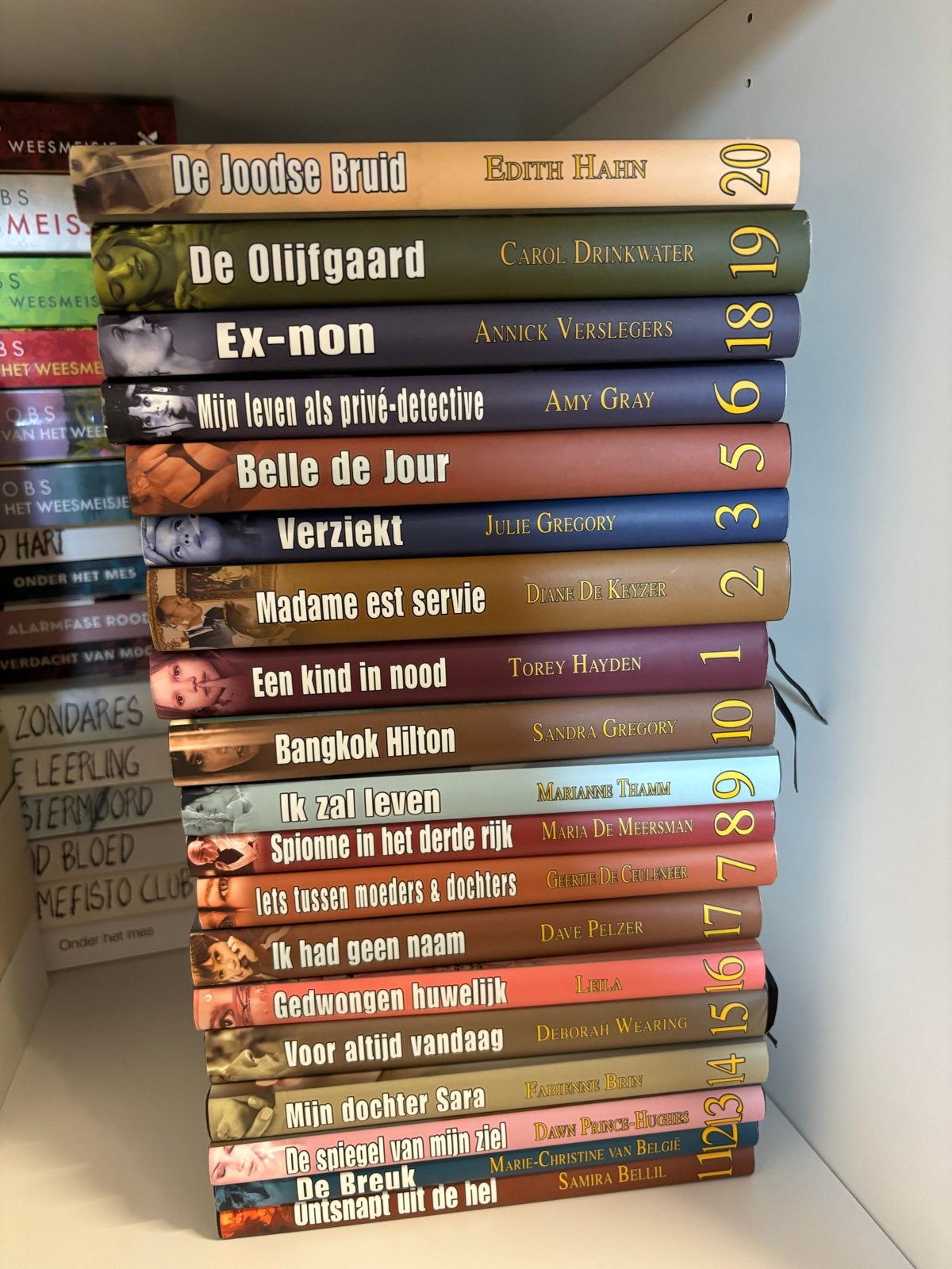 Grote collectie waargebeurde verhalen, diverse auteurs, Ophalen of Verzenden, Gelezen, Nederland
