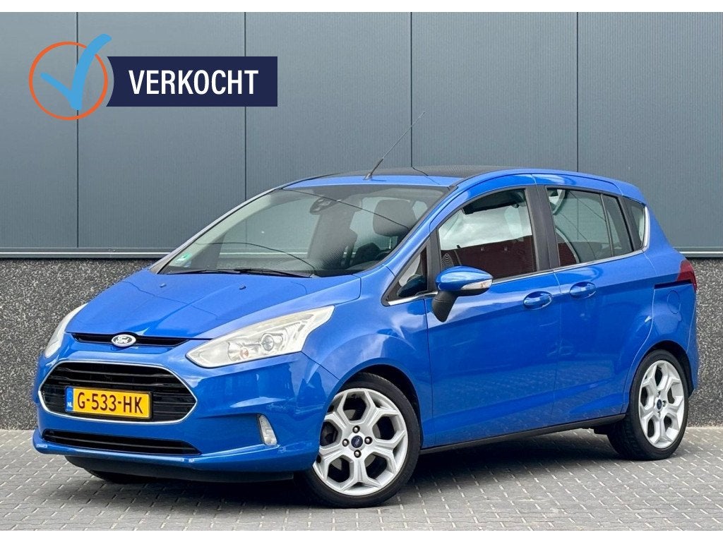 Ford B-MAX 1.0 EcoB. Titanium Nieuwe distributie | Panorama, Auto's, Ford, Bedrijf, Te koop, B-Max, ABS, Airbags, Airconditioning