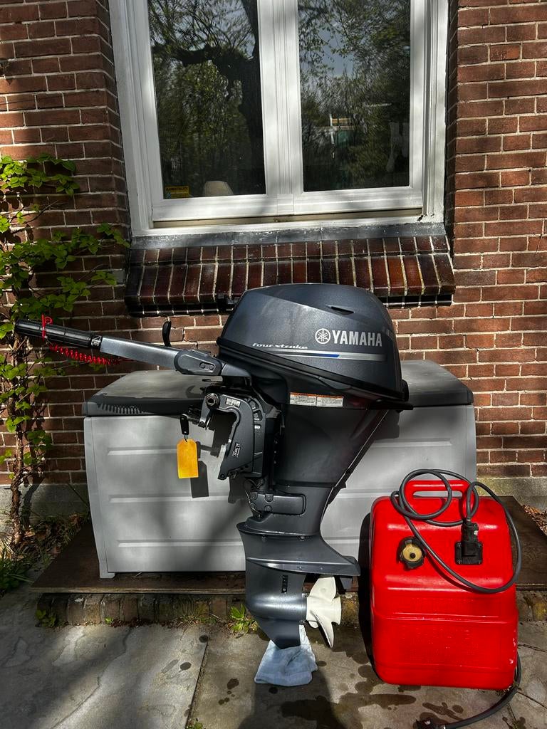 Yamaha 15 pk 4 takt kortstaart buitenboordmotor, Ophalen, 10 tot 30 pk, Gebruikt, Viertaktmotor