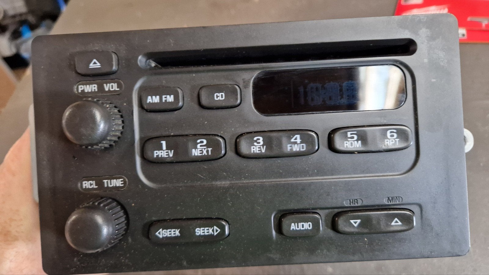 originele radio Chevrolet express 2003-2020, Ophalen of Verzenden, Gebruikt