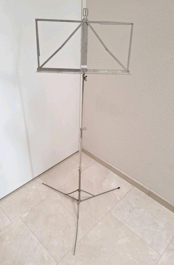 Lessenaar muziekstandaard bladmuziek stand voor drumstel, Gebruikt, ., Drums of Percussie, Ophalen of Verzenden