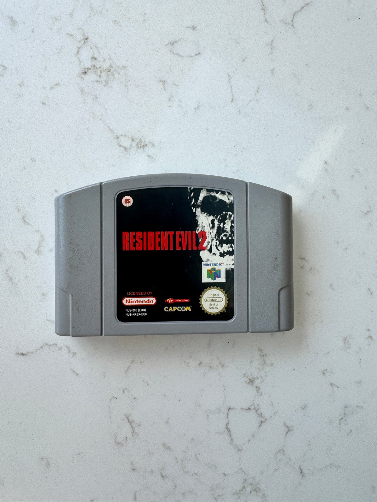 Resident Evil 2 - Nintendo 64 (N64) - Cartridge Only, Gebruikt, Verzenden, 1 speler, Role Playing Game (Rpg)