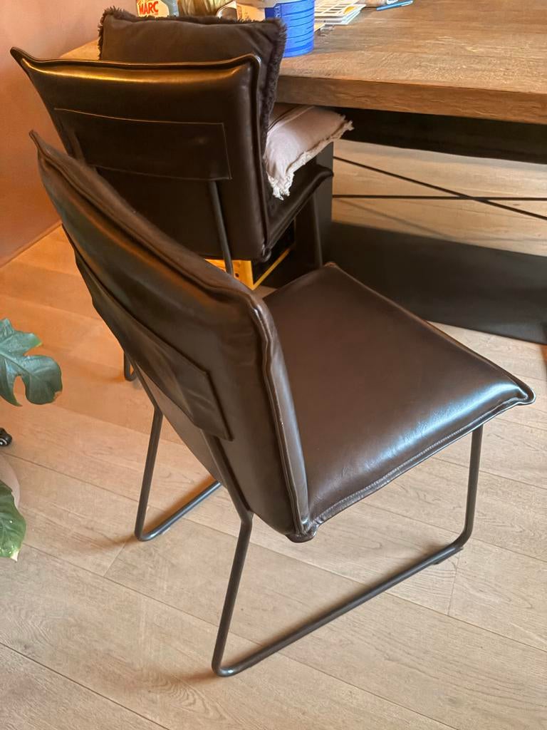 Jess design bank + 3 stoelen, Ophalen, Gebruikt