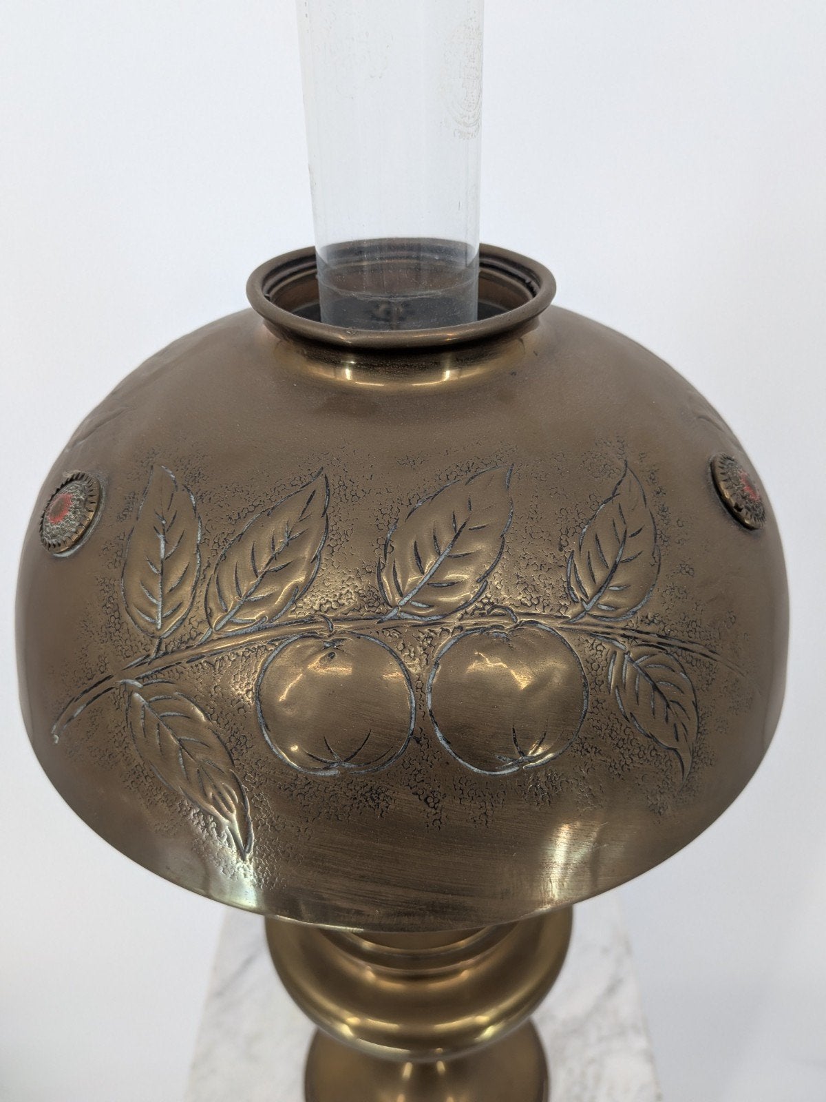 Antieke Kosmos Brenner petroleumlamp – compleet origineel, Ophalen of Verzenden