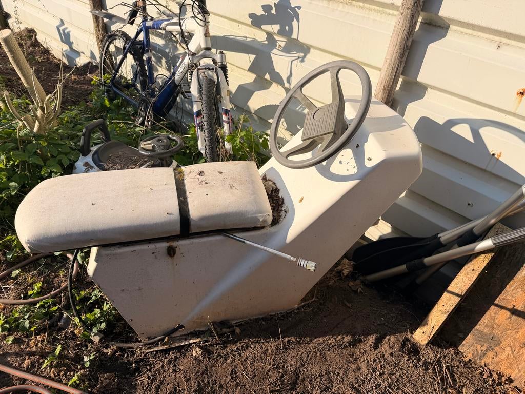 Jockeyzitje voor een rubber boot of rib bootstuur, Ophalen of Verzenden, Gebruikt, Overige typen