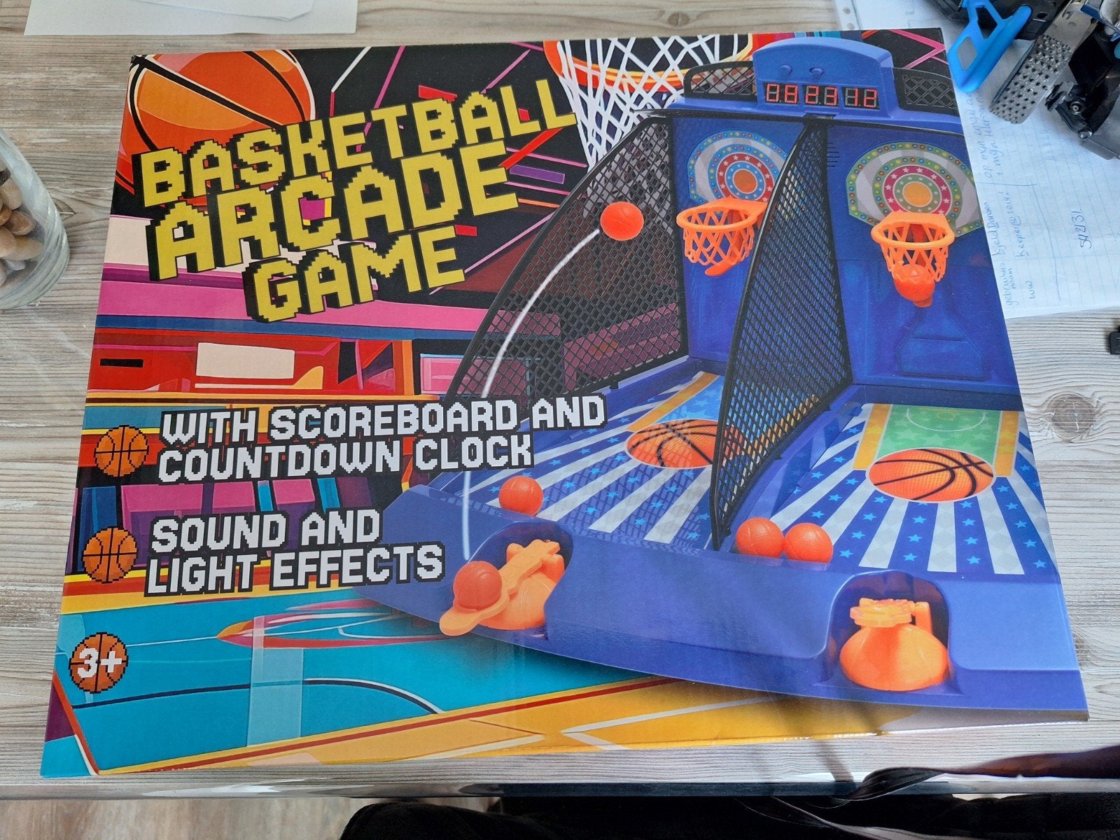 Basketbal Arcade Spel met Geluid en Lichteffecten, Ophalen of Verzenden, Nieuw, Jongen of Meisje