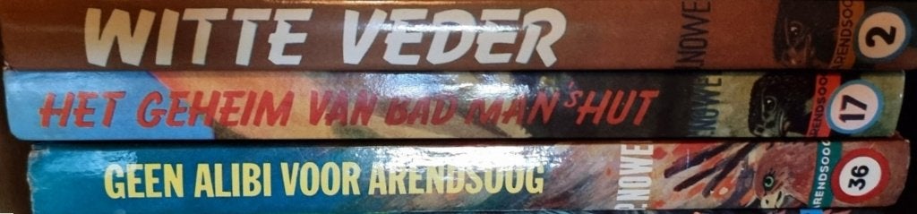 Stapel van 3 bijzondere Arendsoog boeken - hardcover - IGST, Ophalen of Verzenden, Gelezen, P. Nowee; J. Nowee, Fictie