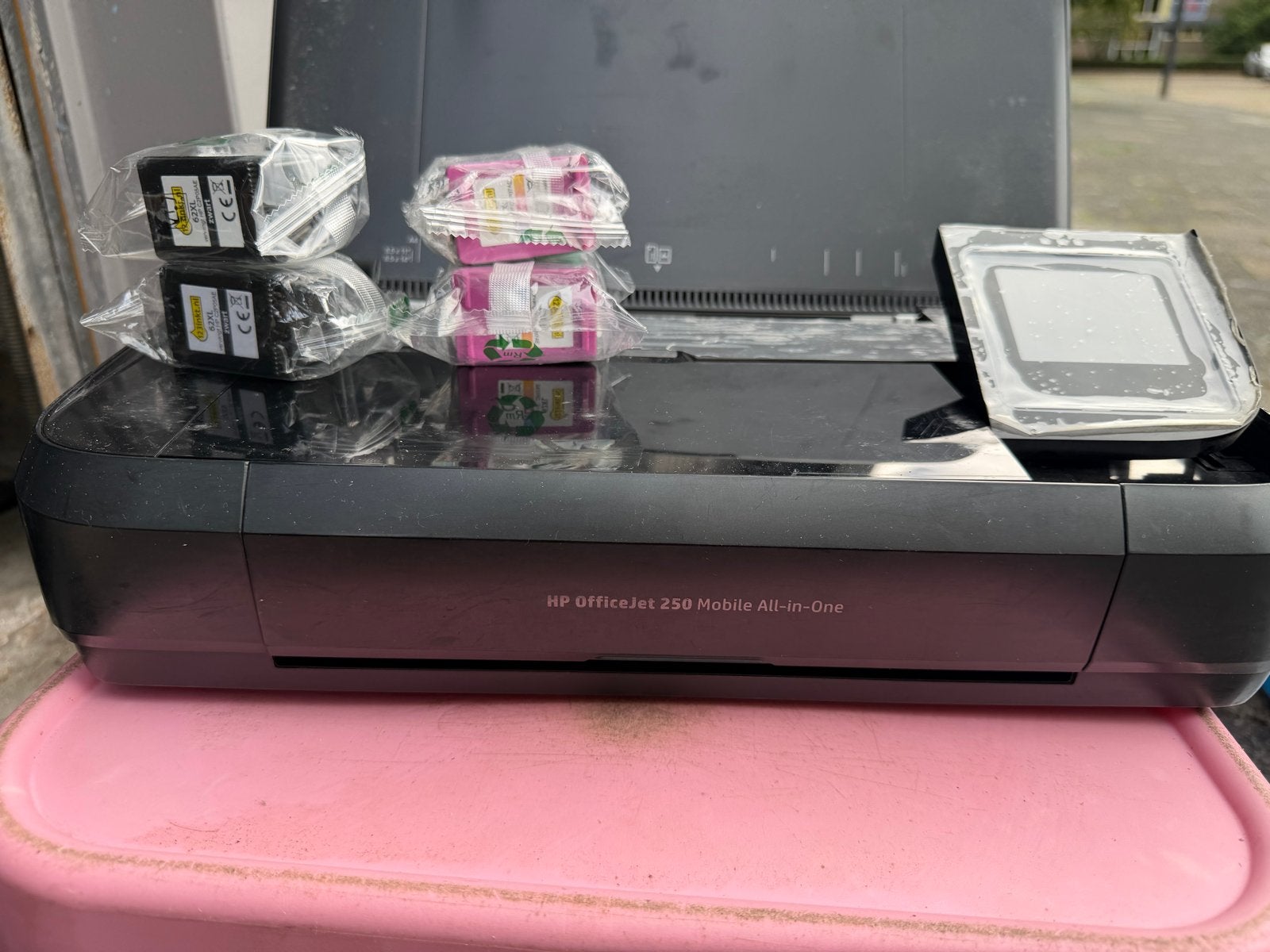 HP OfficeJet 250 Mobile All-in-One printer - Zo goed als nie, Inkjetprinter, All-in-one, Kleur printen, Ophalen of Verzenden
