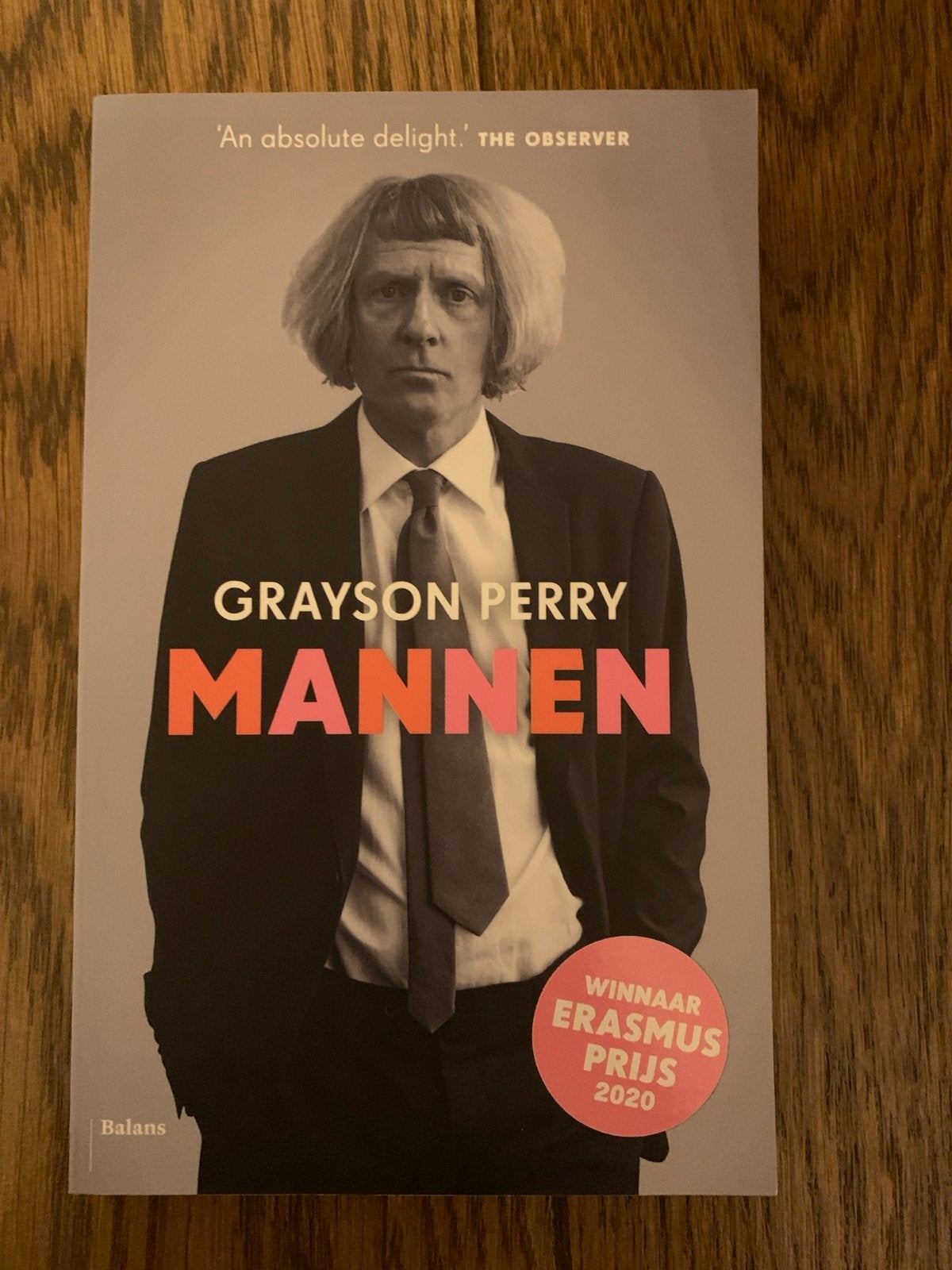 Grayson Perry - Mannen (Erasmus Prijs 2020), Ophalen of Verzenden, Zo goed als nieuw