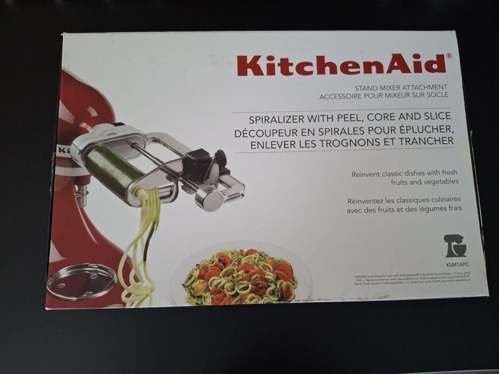 KitchenAid accessoires - Spiralizer en citruspers, Witgoed en Apparatuur, Keukenmixers, Minder dan 1 liter, Ophalen, Zo goed als nieuw