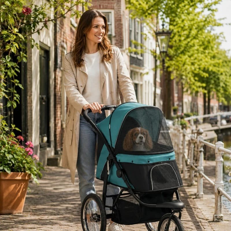 hondenbuggy hondenkar xl nieuw, Dieren en Toebehoren, Ophalen of Verzenden, Nieuw, Hondenbuggy