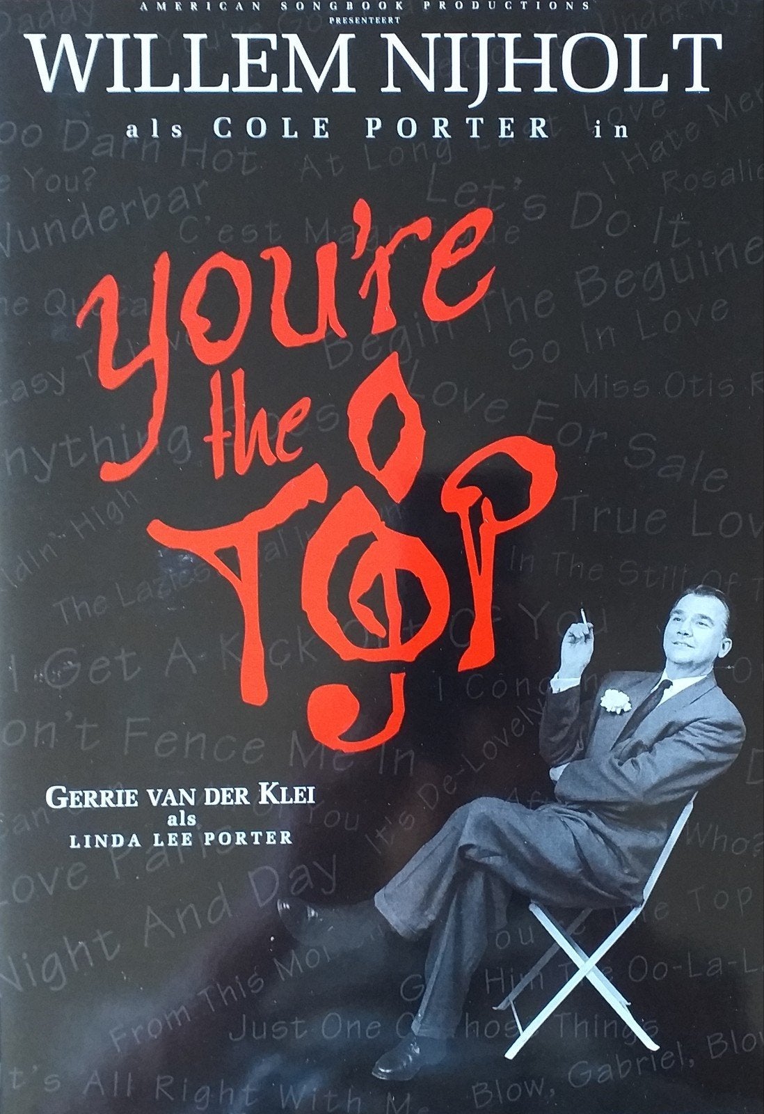 You're the Top - Willem Nijholt als Cole Porter, Verzamelen, Muziek, Artiesten en Beroemdheden, Ophalen of Verzenden, Zo goed als nieuw