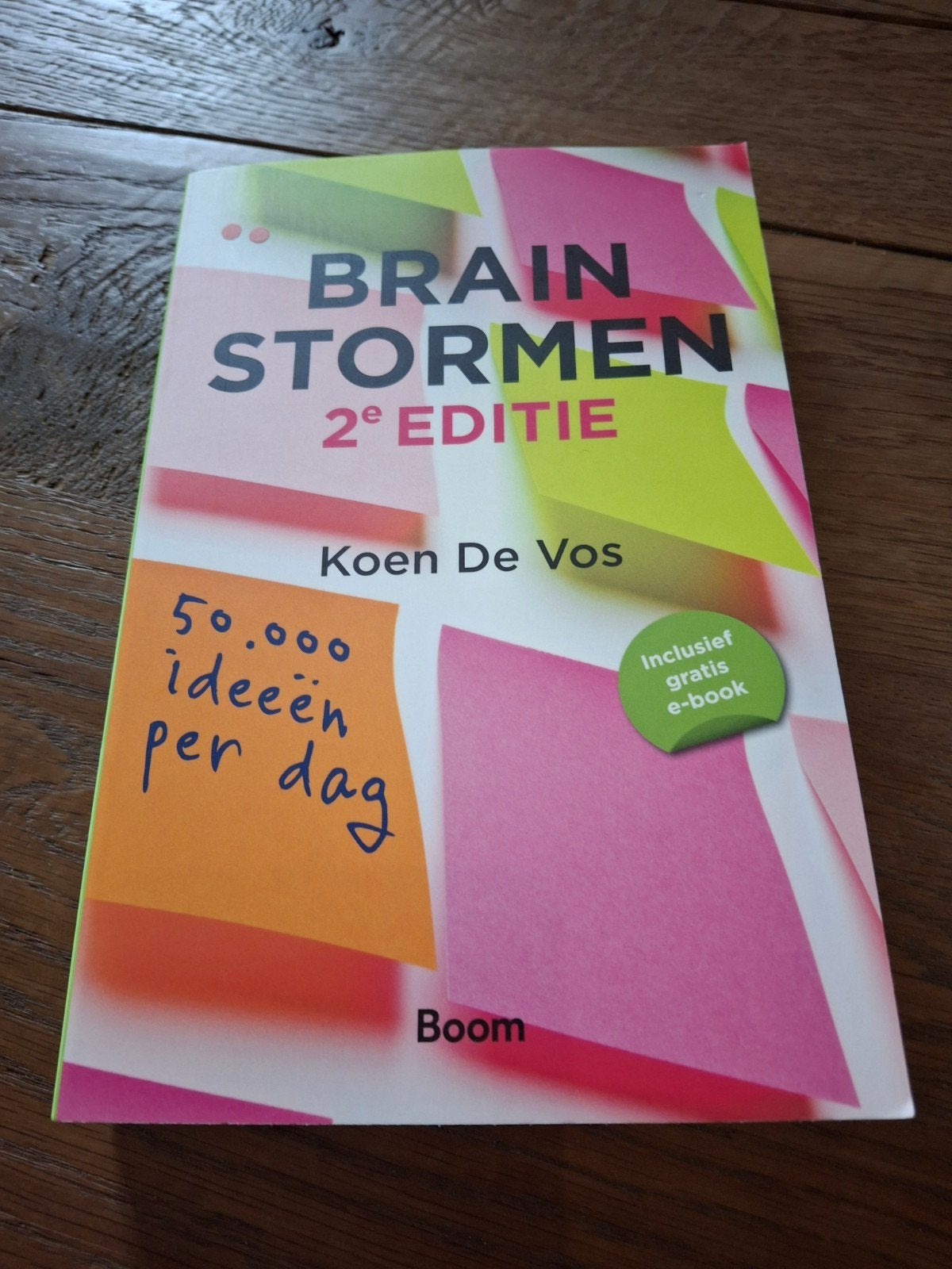 Brainstormen 2e editie - Koen De Vos (incl. e-book), Ophalen of Verzenden, Zo goed als nieuw, Nederland, Koen De Vos