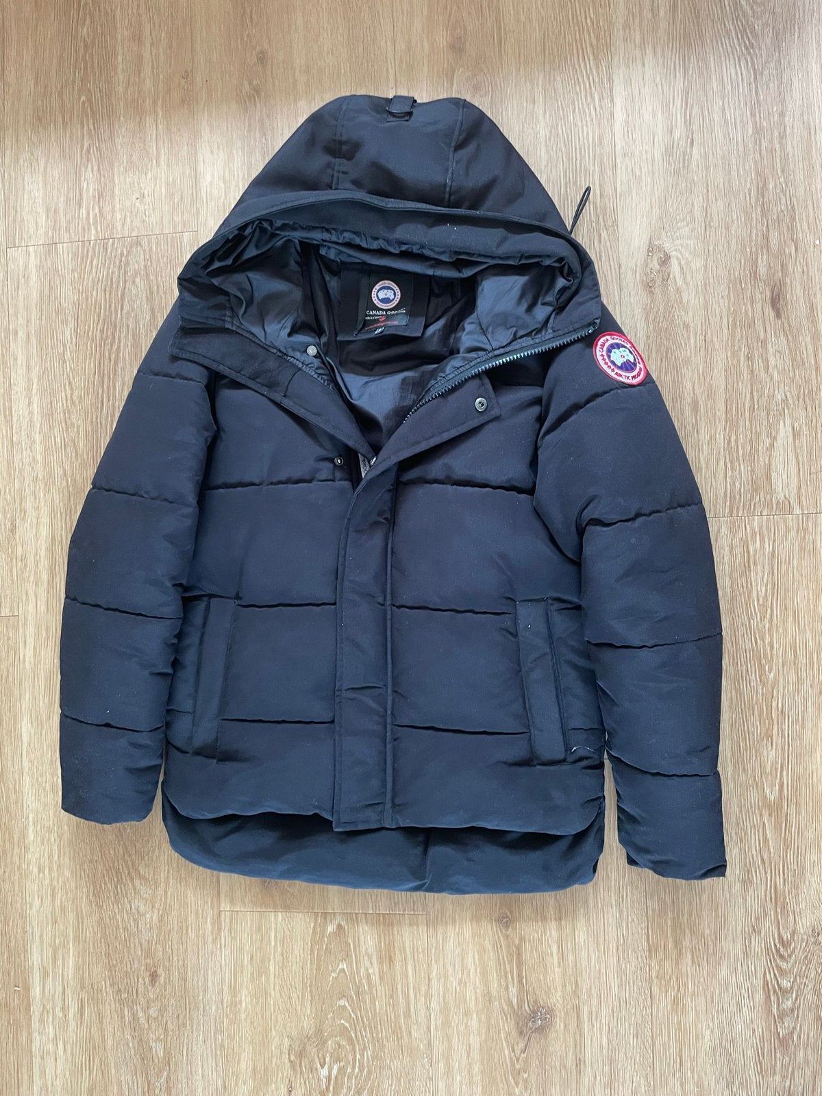 Canada Goose jas maat S - Zo goed als nieuw, Verzenden, Zo goed als nieuw, Maat 46 (S) of kleiner, Zwart