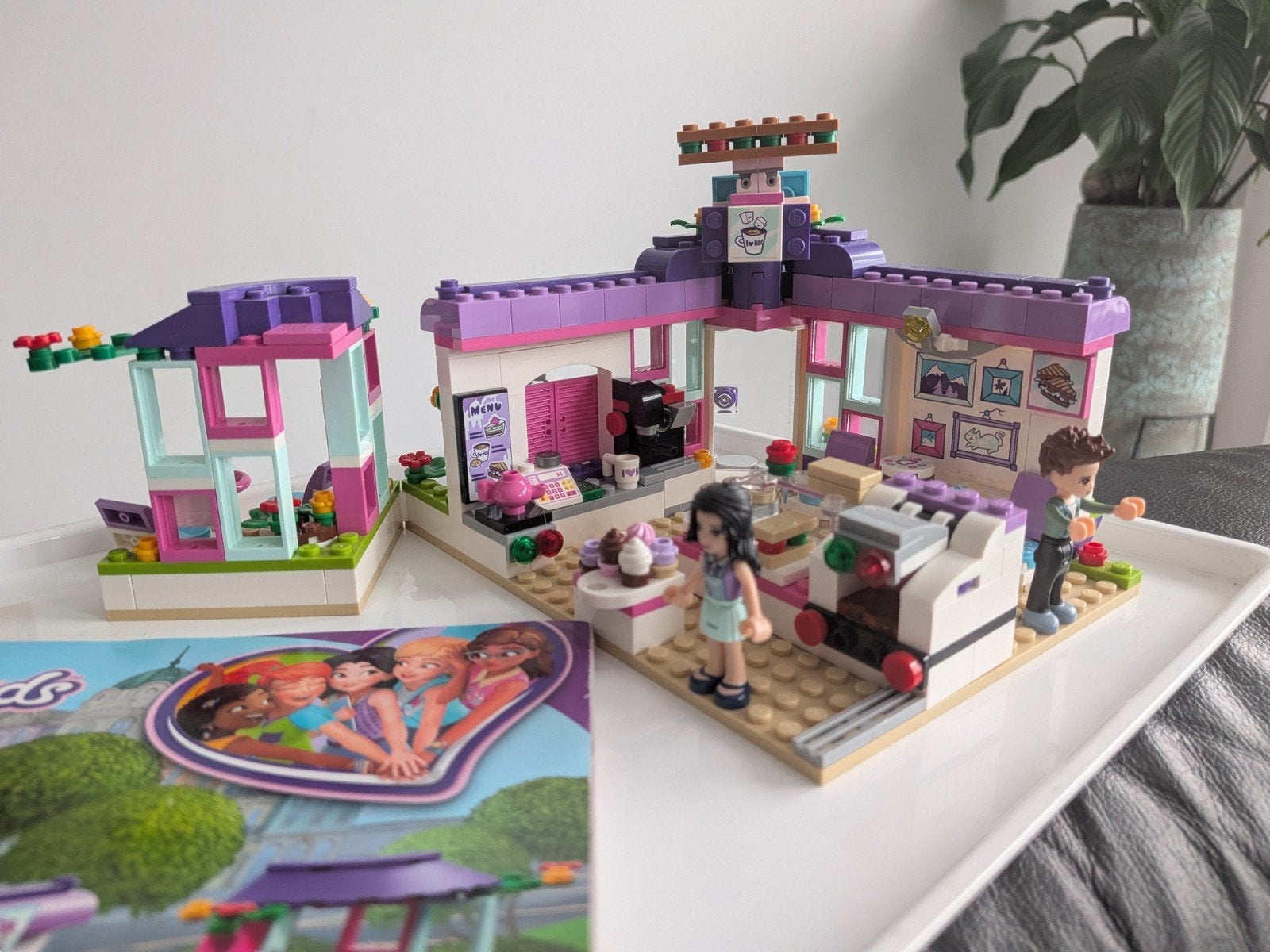 LEGO Friends 41336 Emma's Kunstcafé, Gebruikt, Lego, Friends, Ophalen of Verzenden