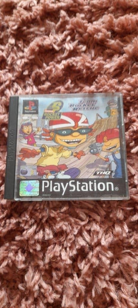 Team Rocket Rescue PS1 met boekje, Spelcomputers en Games, Ophalen of Verzenden, Gebruikt, Met 1 controller