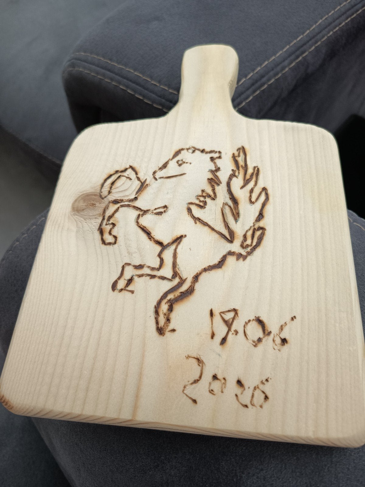 Houten plank met fc Twente logo, Huis en Inrichting, Ophalen of Verzenden, Nieuw