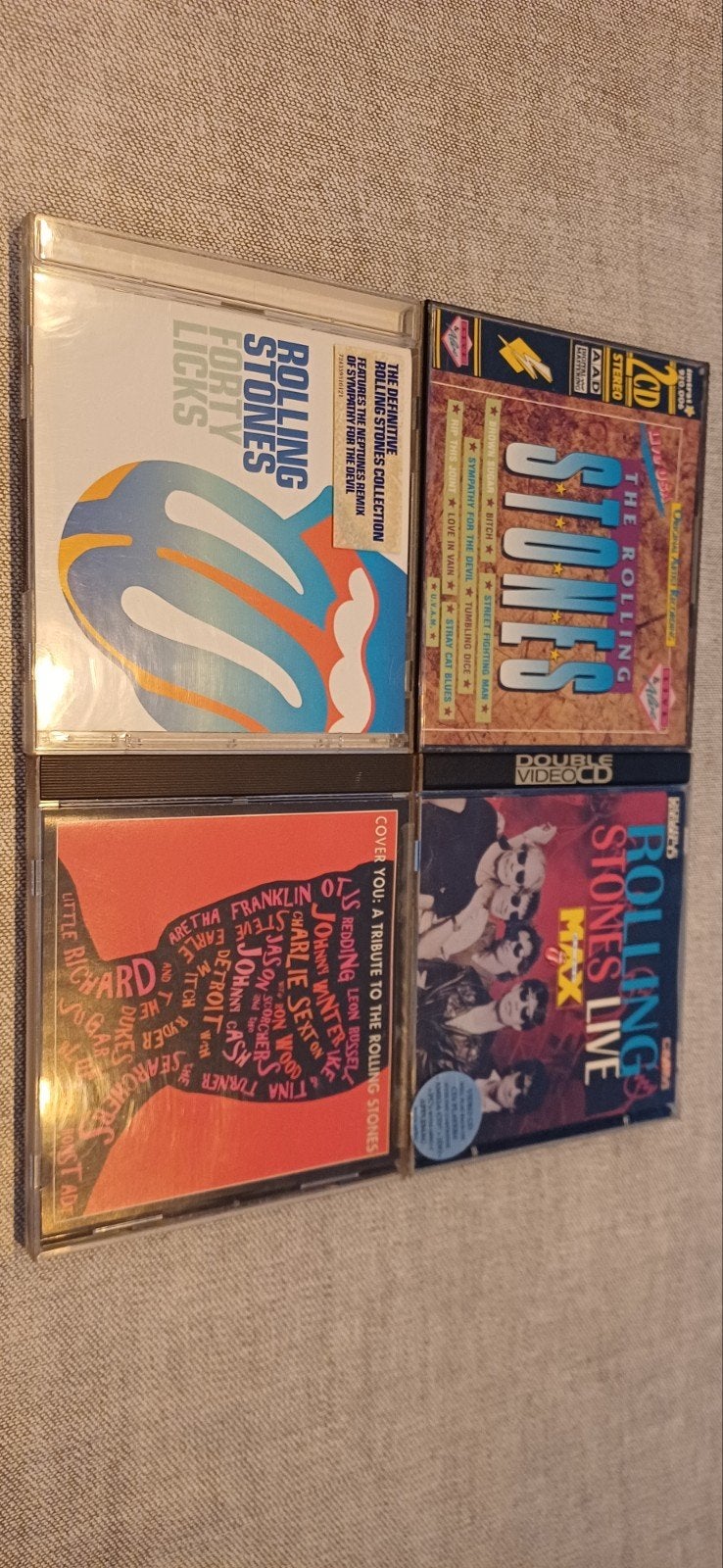 The Rolling Stones CD,s Live USA, Live at the Max, F, Verzenden