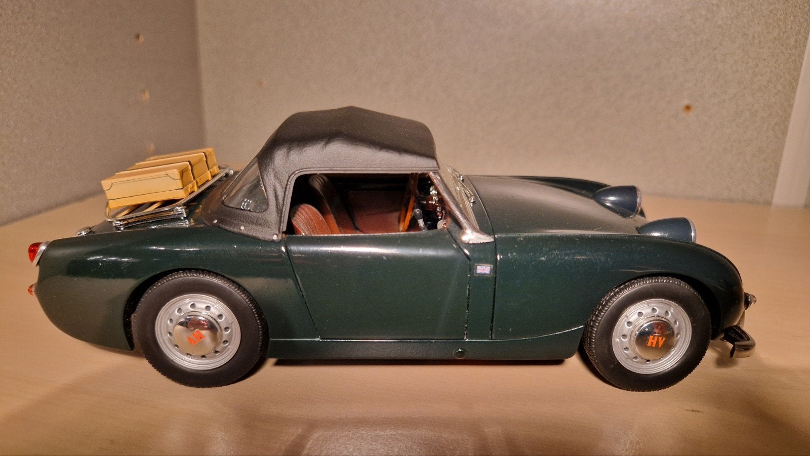 Revell Austin Healey Sprite 1:18 modelauto, Ophalen of Verzenden, Zo goed als nieuw, Auto, Revell