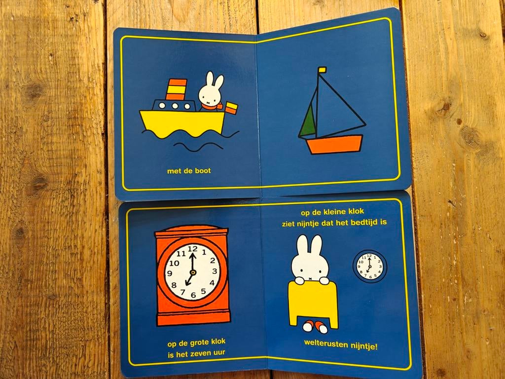 2 Kartonnen boekjes van Nijntje Pluis., Boeken, Ophalen of Verzenden