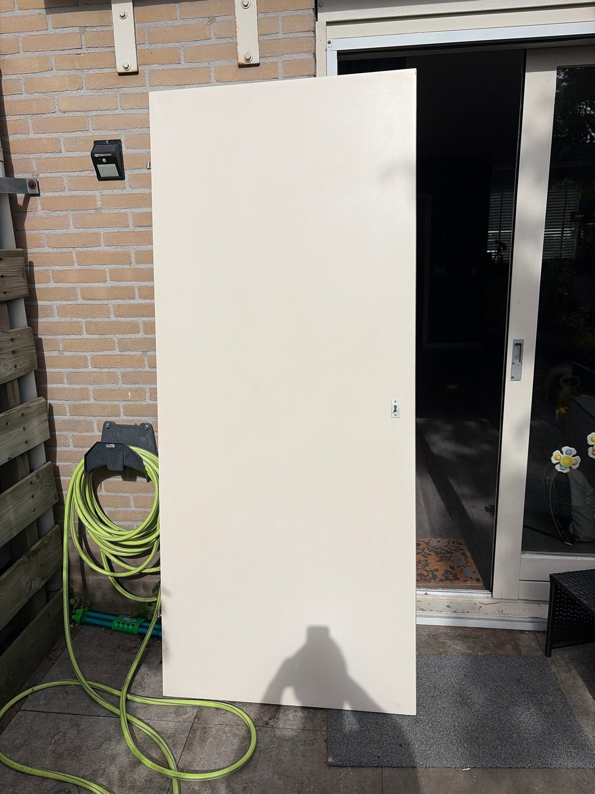 Free Witte binnendeur, Ophalen, 80 tot 100 cm, Binnendeur, Zo goed als nieuw