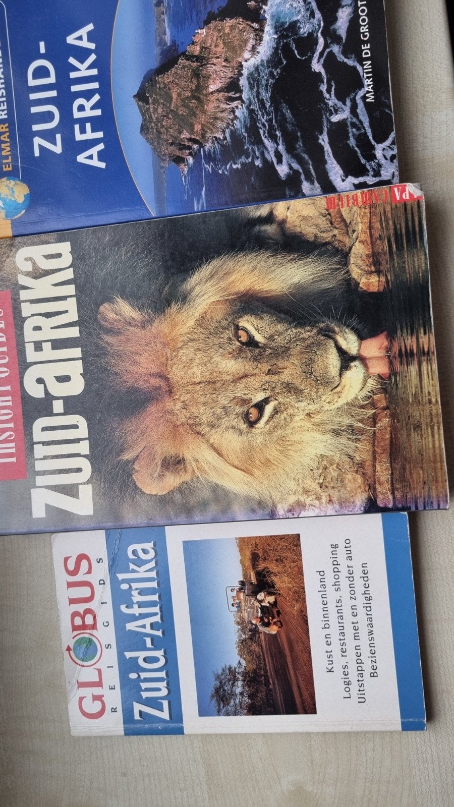 3 uitgebreide reisgidsen Zuid-Afrika., Ophalen of Verzenden