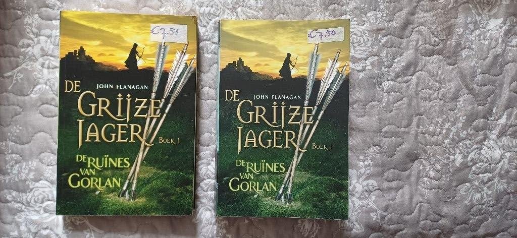 De grijze jager, deel 1 (2x), Boeken, Ophalen of Verzenden, Gelezen, John Flanagan