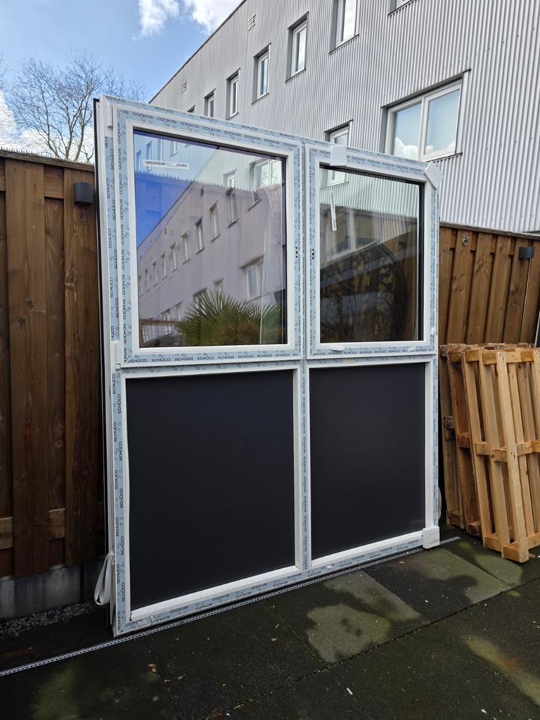 Nieuw Schüco kunststof kozijn met triple glas en draai-kiep, Ophalen