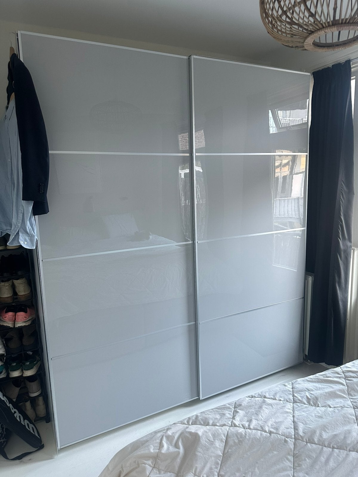 Ikea PAX schuifdeuren, Ophalen, Zo goed als nieuw, Minder dan 25 cm, 200 cm of meer