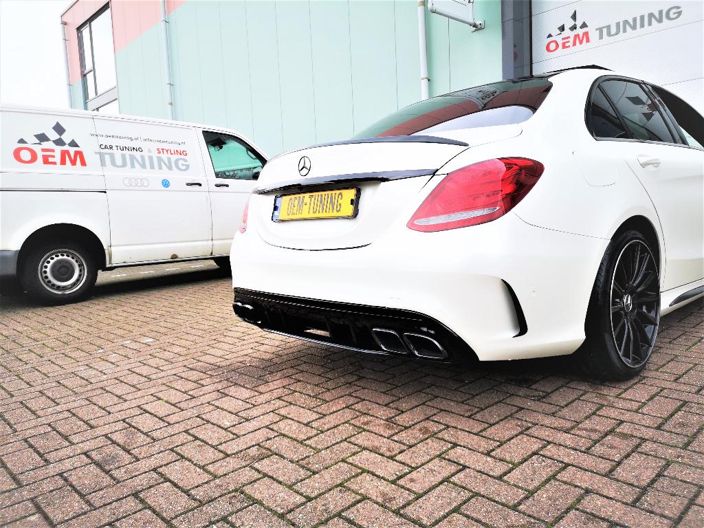 AERO Spoiler voor W205 C63 AMG Achterbumper | 2014-2018 |, Verzenden