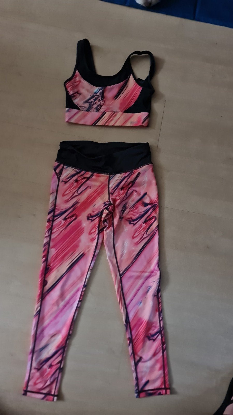 Kappahl sportset: legging & topje, zgan, maat 36/38, Zwart, Ophalen of Verzenden, Maat 36 (S), Fitness of Aerobics