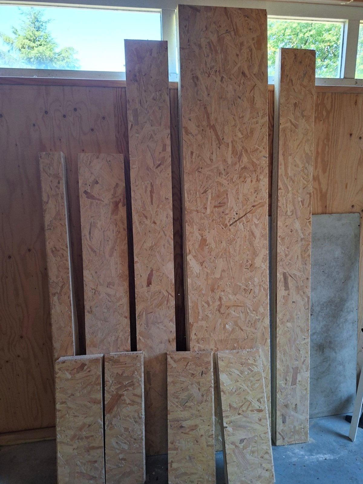 Peer 6 cm + OSB platen 18 mm - Gratis, Ophalen, Nieuw, 200 tot 250 cm, Plank