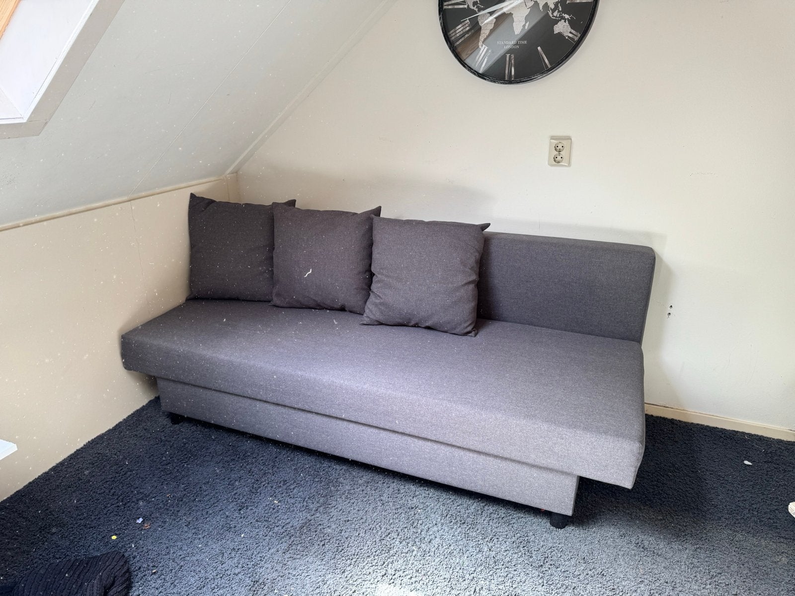 IKEA ASARUM slaapbank – 502.846.47 – zo goed als nieuw, Ophalen, Tweepersoons, 190 cm of minder, Zo goed als nieuw