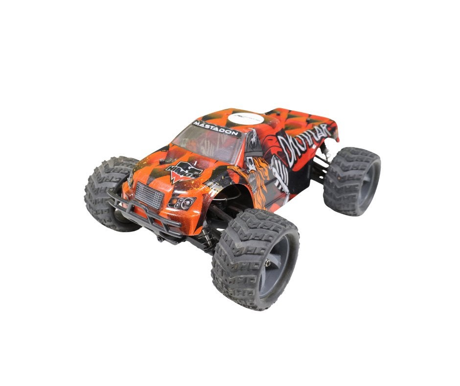 Himoto Mastadon 1/18 rc auto, Verzenden, Gebruikt, Overige schalen, Auto offroad