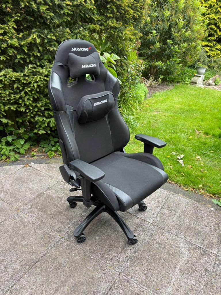 2x AK racing gaming chair XL, Ophalen of Verzenden, Zo goed als nieuw, Zwart