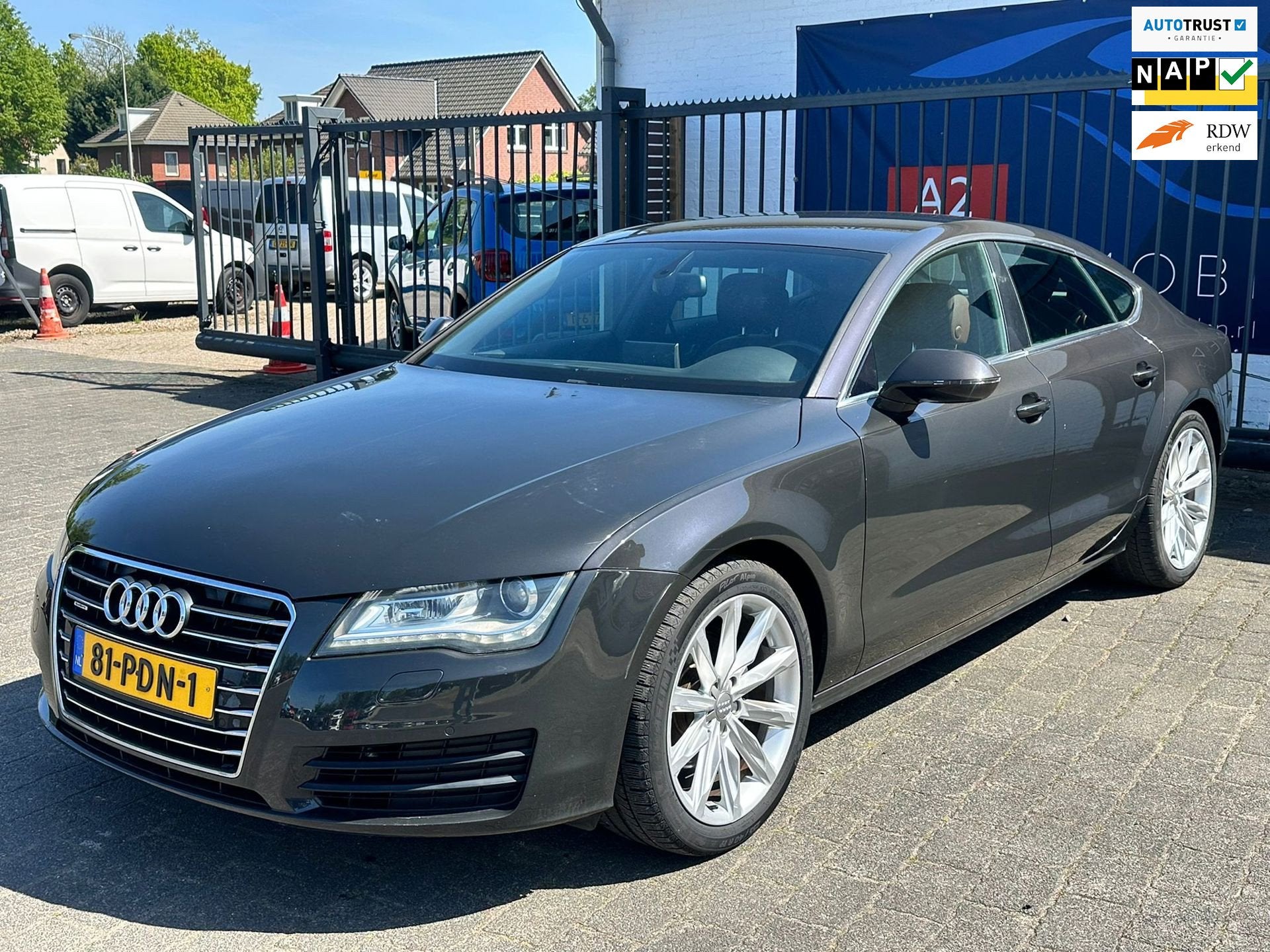 Audi A7 Sportback 2.8 FSI quattro Pro Line plus / STOELVERWA, Auto's, Audi, Euro 5, Gebruikt, 2773 cc, 4 stoelen