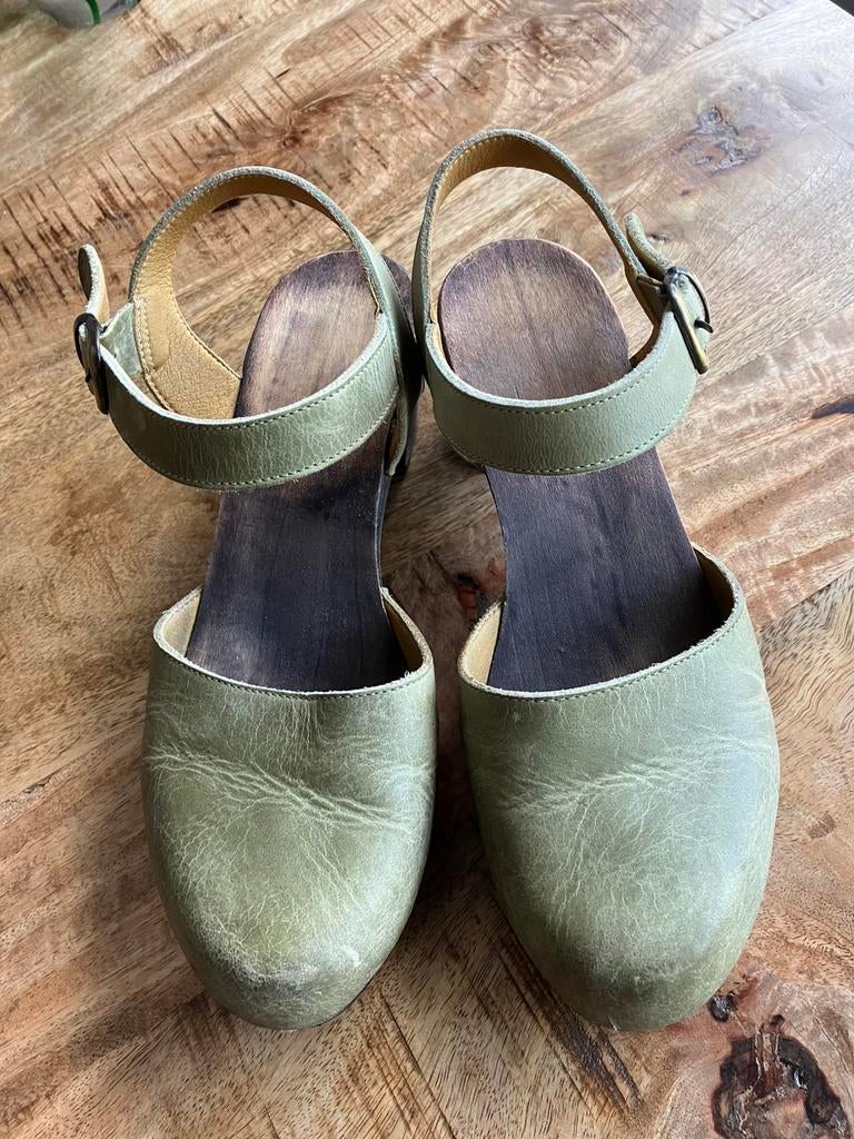 Clumpy’s groen maat 40, Kleding | Dames, Schoenen, Overige typen, Ophalen of Verzenden, Gedragen, Groen