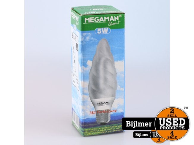 Megaman 5w lamp E27 | Nieuw, Flex Ltd., Gebruikt, https://flex.com/contact-us, Nobelstraat 10, 5807 GA Oostrum
