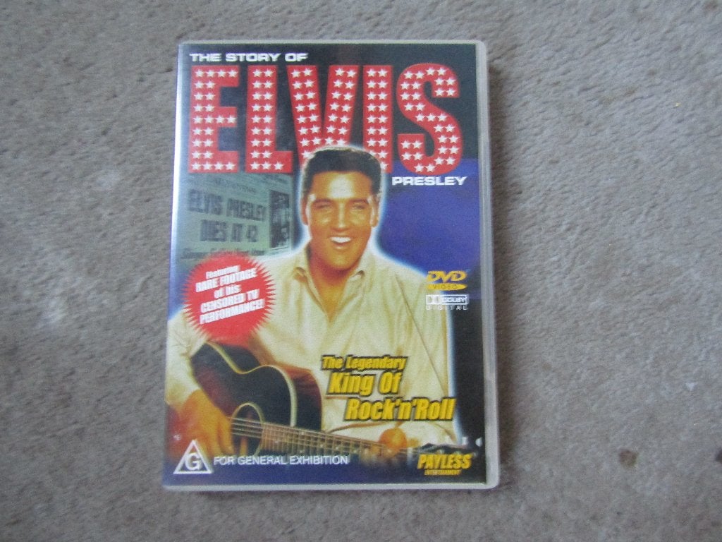 DVD: The story of Elvis Presley, Cd's en Dvd's, Dvd's | Documentaire en Educatief, Alle leeftijden, Ophalen of Verzenden, Gebruikt