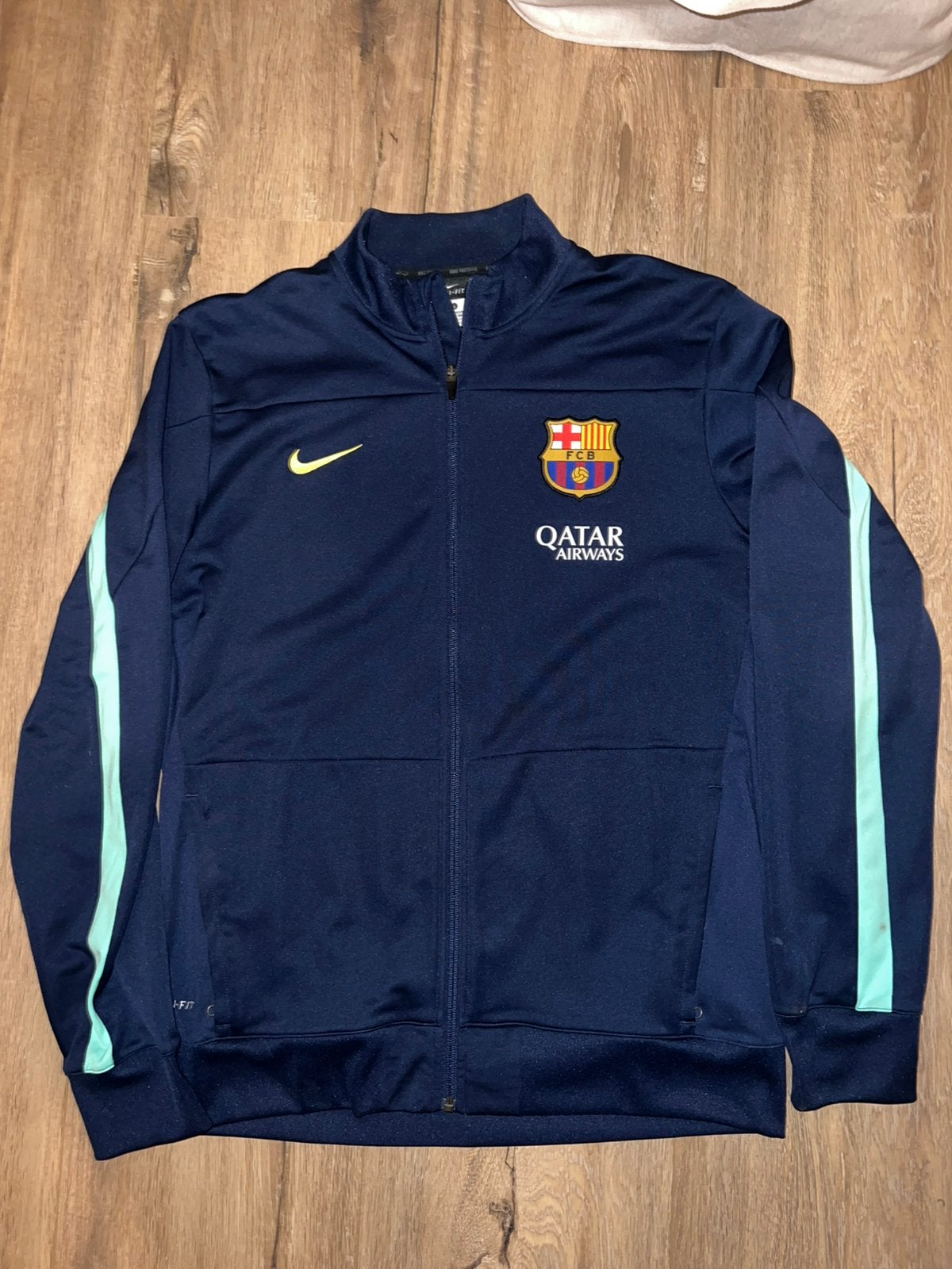 Barcelona trainingspak, Blauw, Maat 56/58 (XL), Ophalen of Verzenden, Zo goed als nieuw