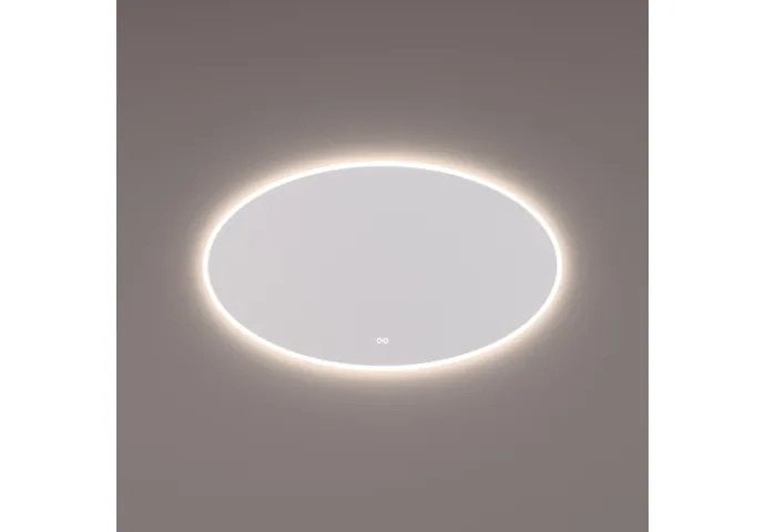 Nieuwe Hipp Design Ovale Spiegel SPV 13800 met Verlichting, Ophalen, Nieuw, 125 cm of meer, Minder dan 100 cm
