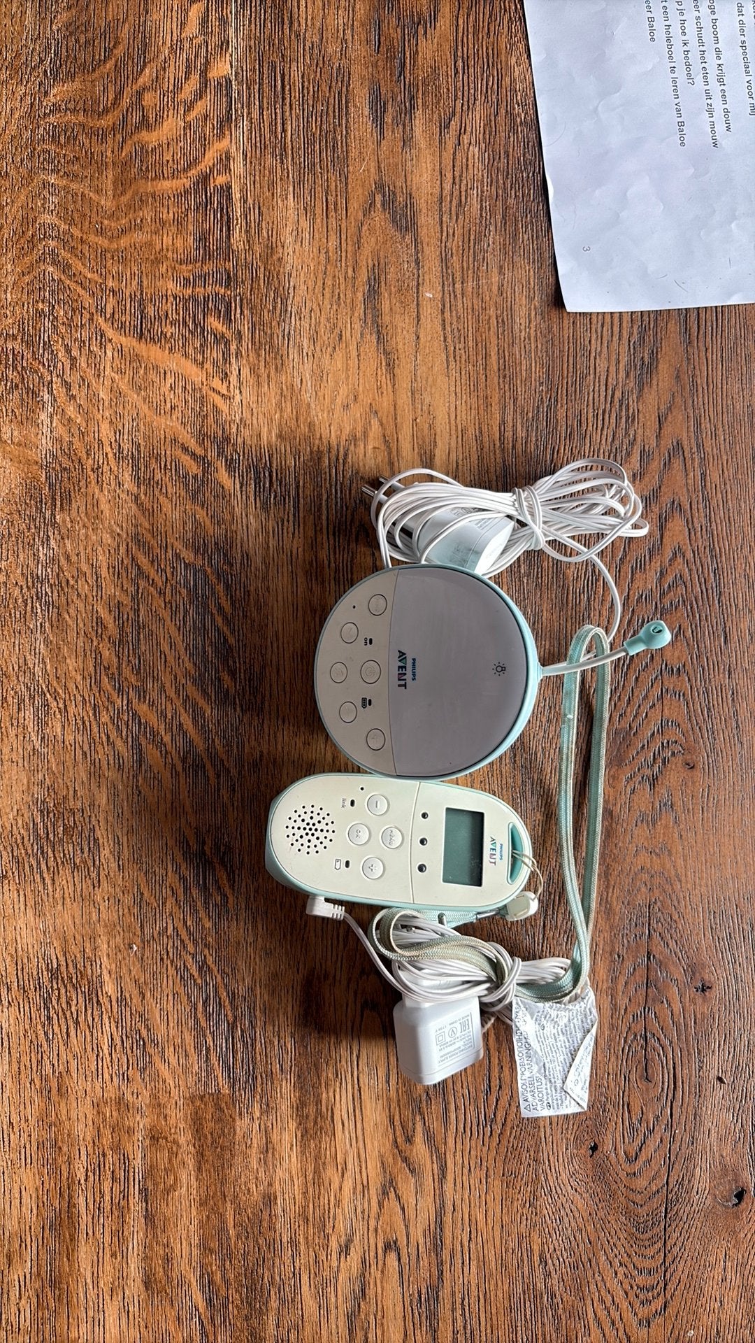 Philips Avent Babyfoon SCD505/00 DECT, Kinderen en Baby's, Babyfoons, Ophalen of Verzenden, Gebruikt, 250 meter of meer, Digitaal