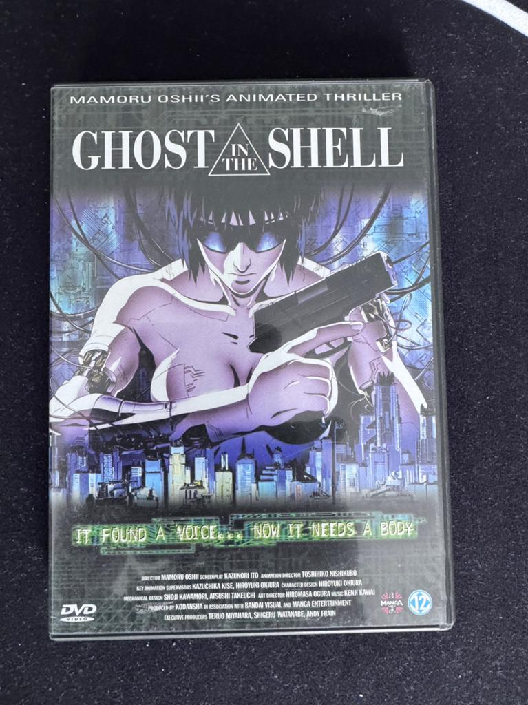 Ghost in the Shell 1995 DVD Anime Sci-Fi EngelsJapanse audio, Vanaf 16 jaar, Ophalen of Verzenden, Zo goed als nieuw